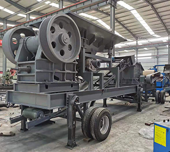 The operating principle of the mobile jaw crusher is relatively simple. The vibrating feeder of the equipment uniformly …